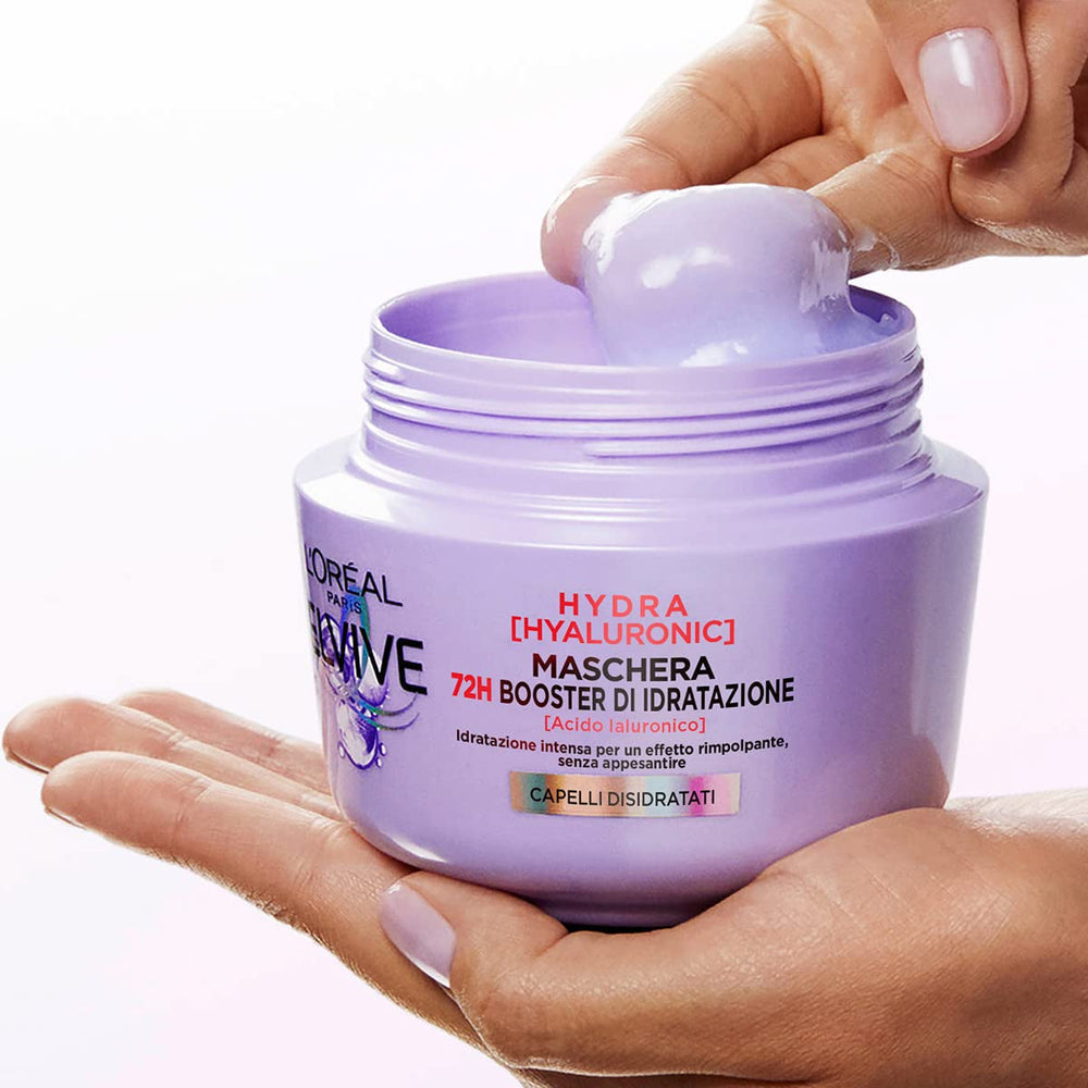 L'Or?al Paris Elvive Hydra Hyaluronic Maschera 72H Booster di Idratazione 300 ml Masque Capillaire Naty Shop