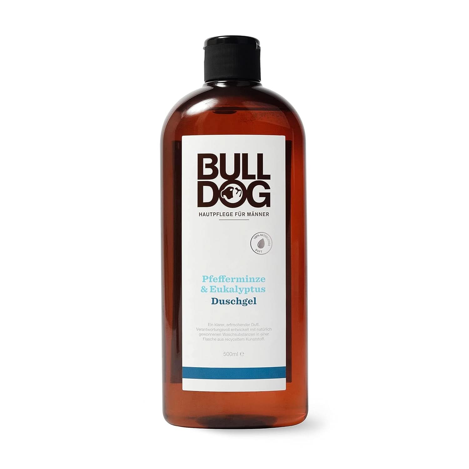 BULLDOG, Gel douche pour homme au citron et bergamote, 500 ml Douche et bain Naty Shop 500 ml Menthe - Eucalyptus