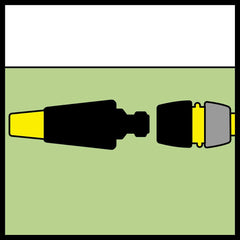 Raccord de tuyau Kärcher 2.645-198 avec vanne de régulation