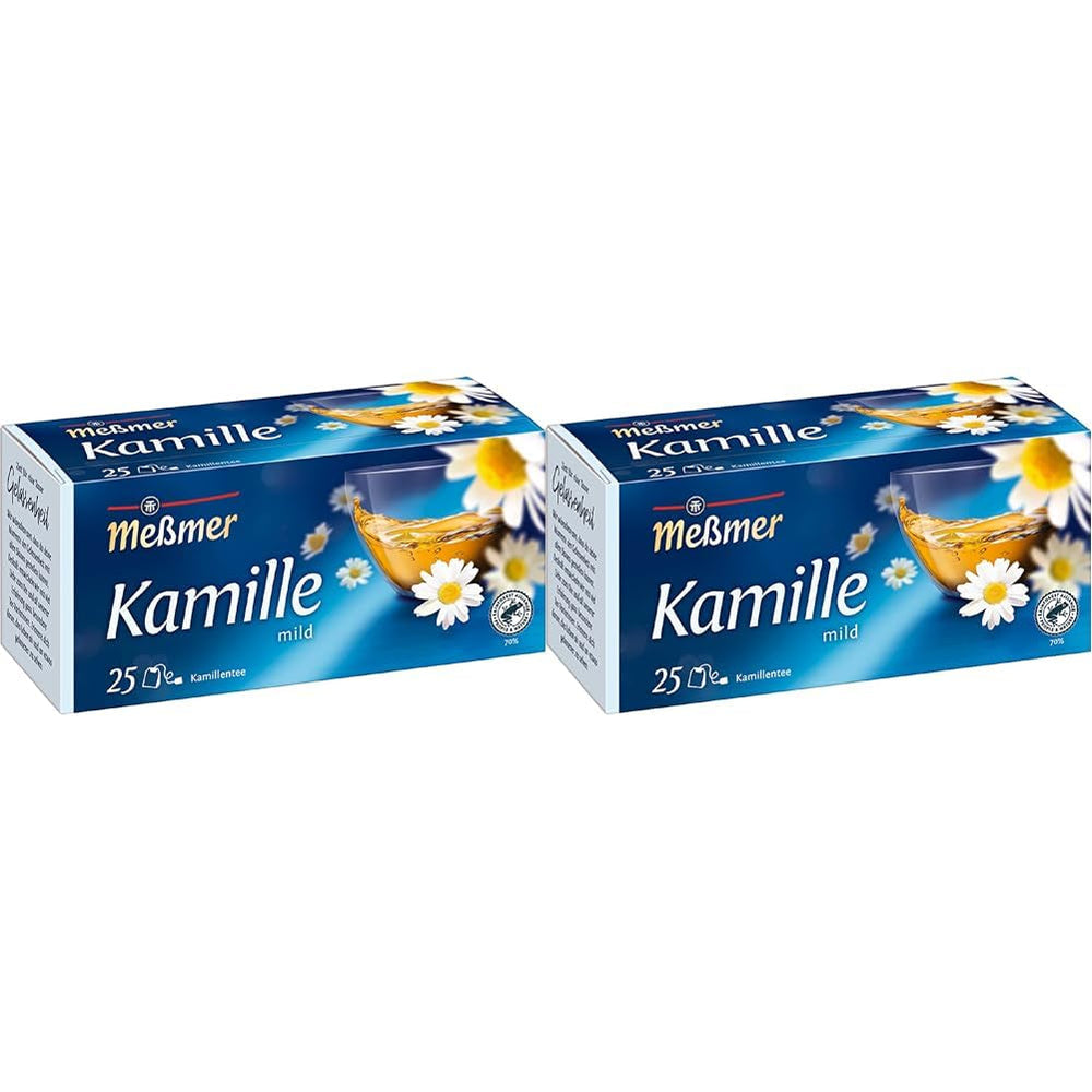 Mélange d'orties Meßmer | 25 | Sachets de thé | Végétalien | Sans gluten | Sans lactose