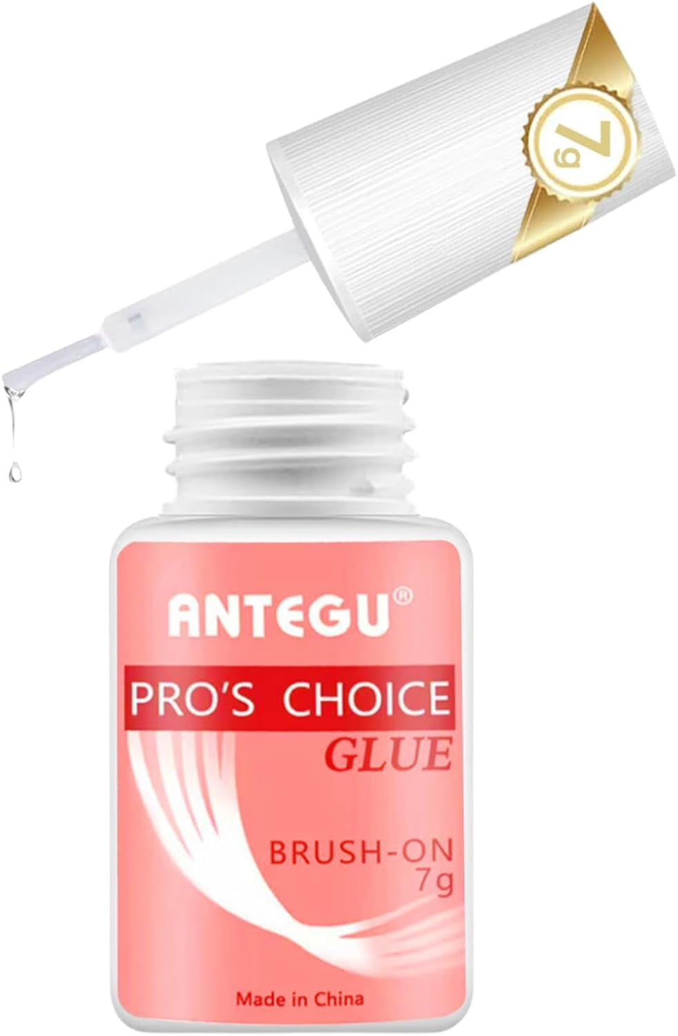 Colle à ongles extra forte – Comprend un pinceau, 4 x 7 g de colle pour extensions d'ongles, de la colle pour pointes acryliques et de la colle pour ongles artificiels.