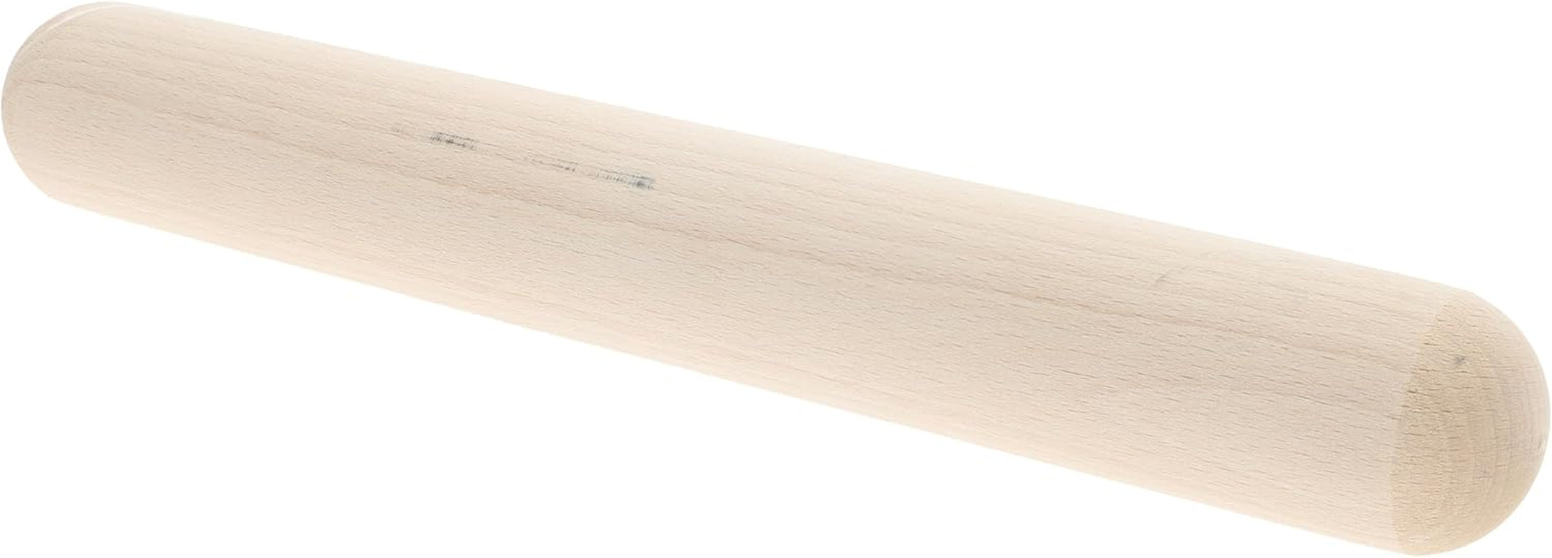 Rouleau à pâtisserie en bois Chef Aid - 28,5 cm - Rouleau à pâtisserie classique en bois massif - Pour pâtisserie, pain et fondant - Sans BPA, durable et facile à nettoyer