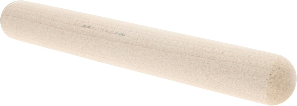 Rouleau à pâtisserie en bois Chef Aid - 28,5 cm - Rouleau à pâtisserie classique en bois massif - Pour pâtisserie, pain et fondant - Sans BPA, durable et facile à nettoyer