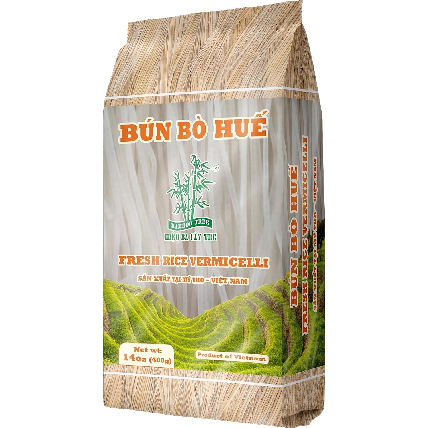 BAMBOO TREE - Nouilles de Riz Bun Bo Hue - (1 X 400 G)