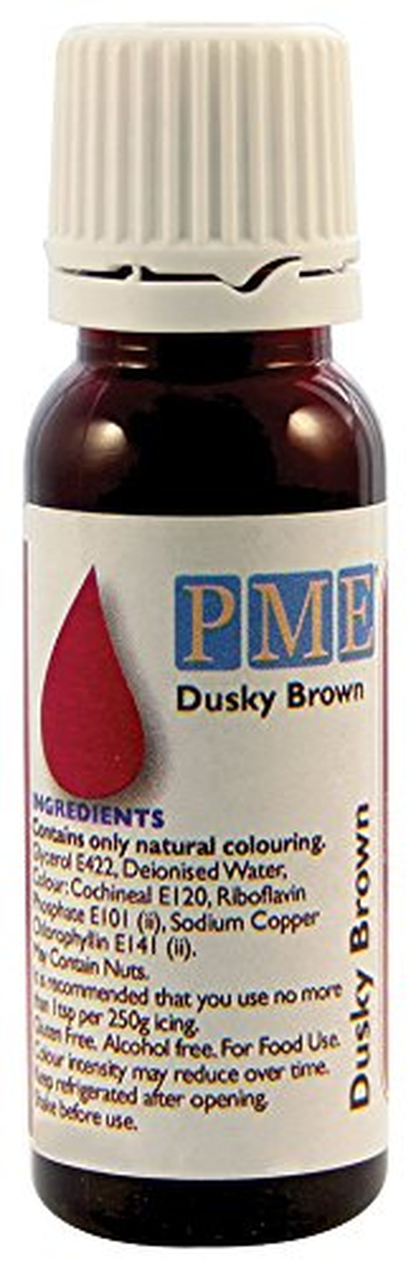 Pâte colorante pâtisserie - Rouge brique (25g)