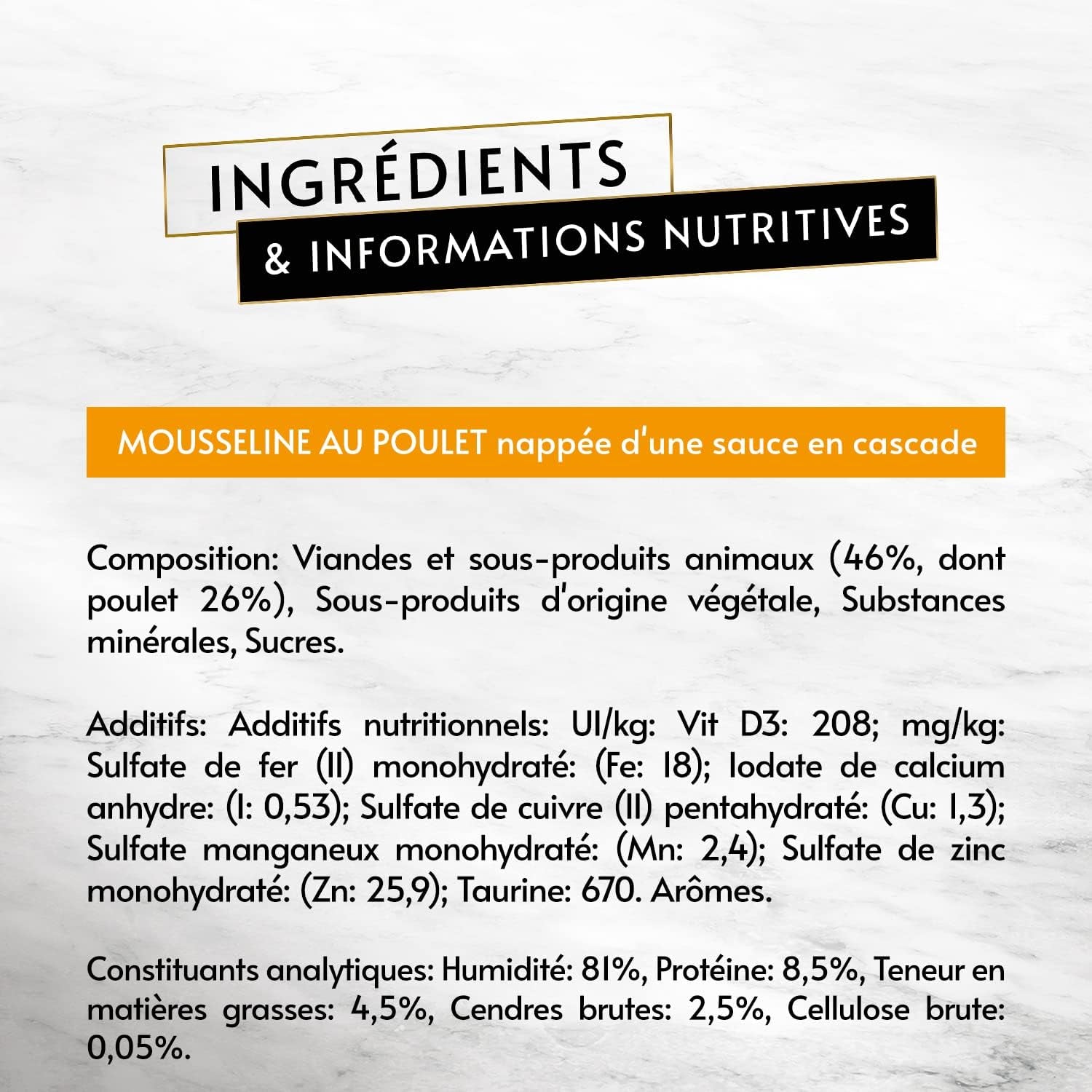 Moules Révélations au Poulet et Sauce | Repas pour chats trop grands | 4x57g