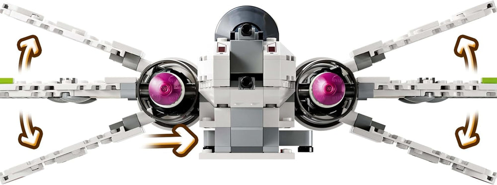 LEGO Star Wars 75402 ARC-170 Starfighter - Jouet avec 4 figurines dont un pilote clone et un droïde R4-P44, objet de collection, cadeau pour les fans de la revanche des Sith et les garçons et filles à partir de 9 ans Beuche den LEGO-Store