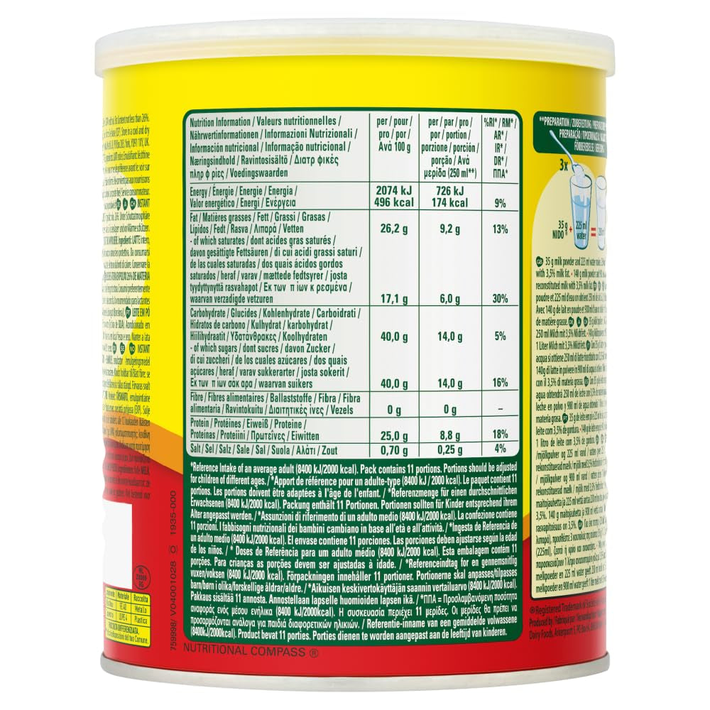 - Poudre de lait - (1 X 400 GR)