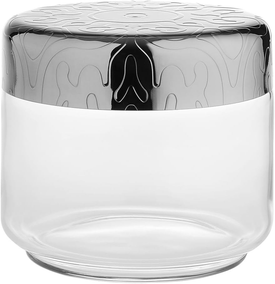 Alessi MW21/75 Pot de cuisine en verre enduit 75 cl Boîtes de conservation alimentaire Naty Shop 50 Cl