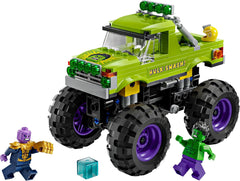 LEGO Ç€ Marvel Hulk Truck Vs. Thanos - Jouet de construction de super-héros - Véhicule et figurines Avengers - Monster truck pour un méga plaisir - Cadeau pour garçons et filles à partir de 7 ans - 76312 Jeux de construction Besuche den LEGO-Store