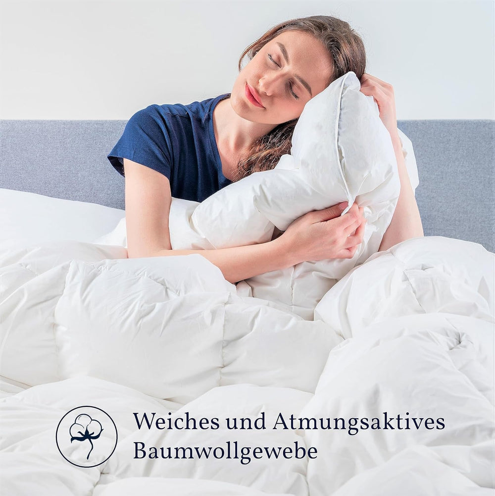 Nordic Paradise - Couette confortable - 50% duvet de canard allemand - Couette chaude d'hiver - 200X200 Cm Quilts et couettes Naty Shop