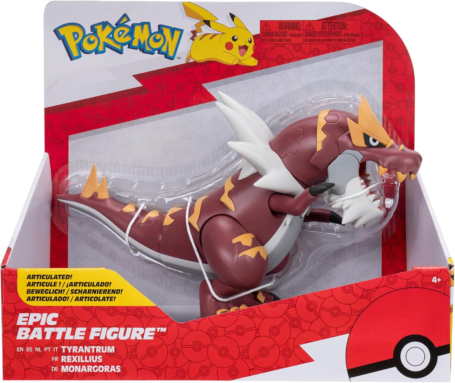 Pokémon PKW3422 - Figurine Officielle Epic Monargoras 30 cm Figurines Naty Shop Titre par Défaut
