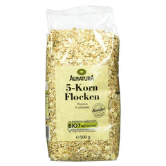 Bio 5-Kornflocken, 500G Céréales Naty Shop 500 G (1er paquet)