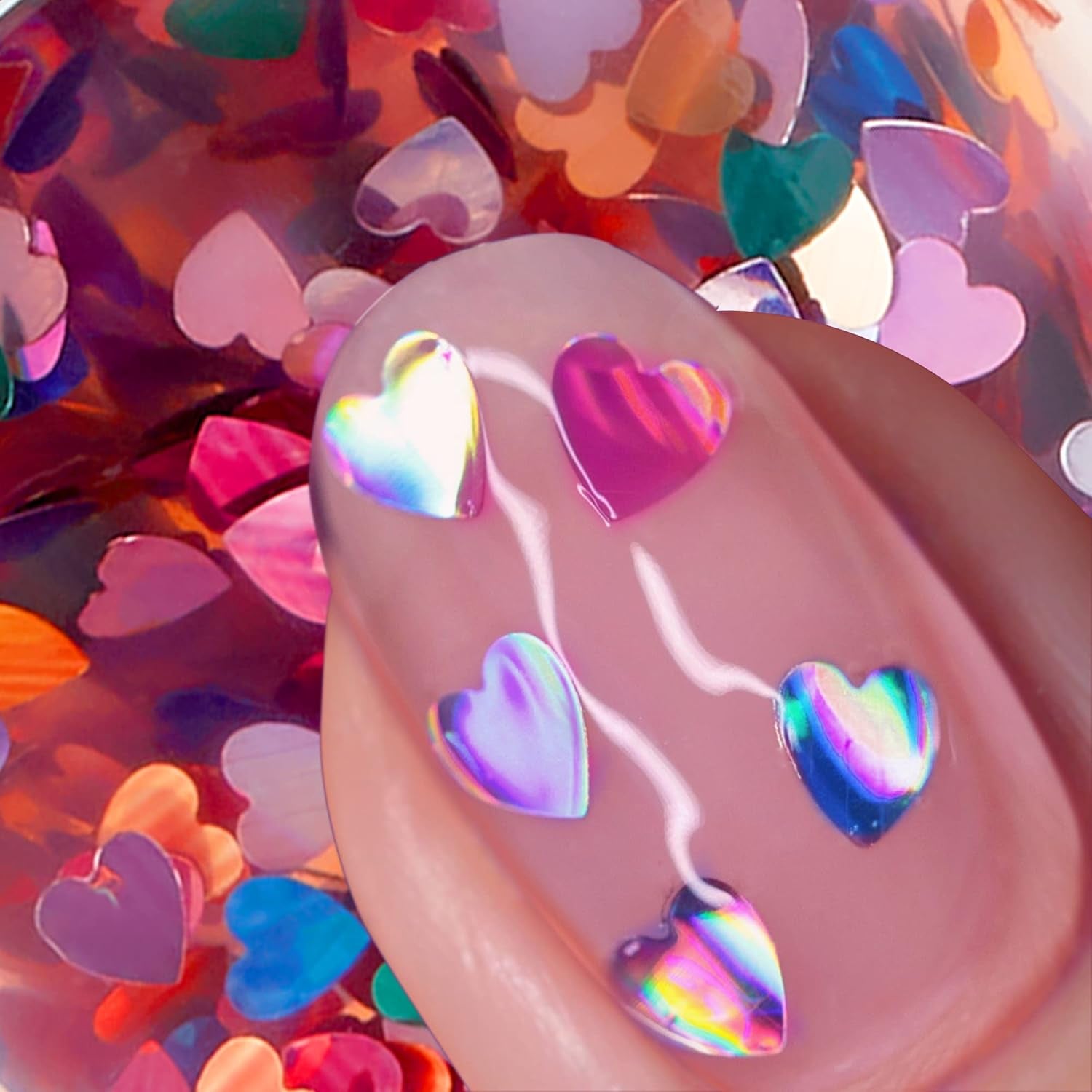 Oja Nails.INC Amour en paillettes