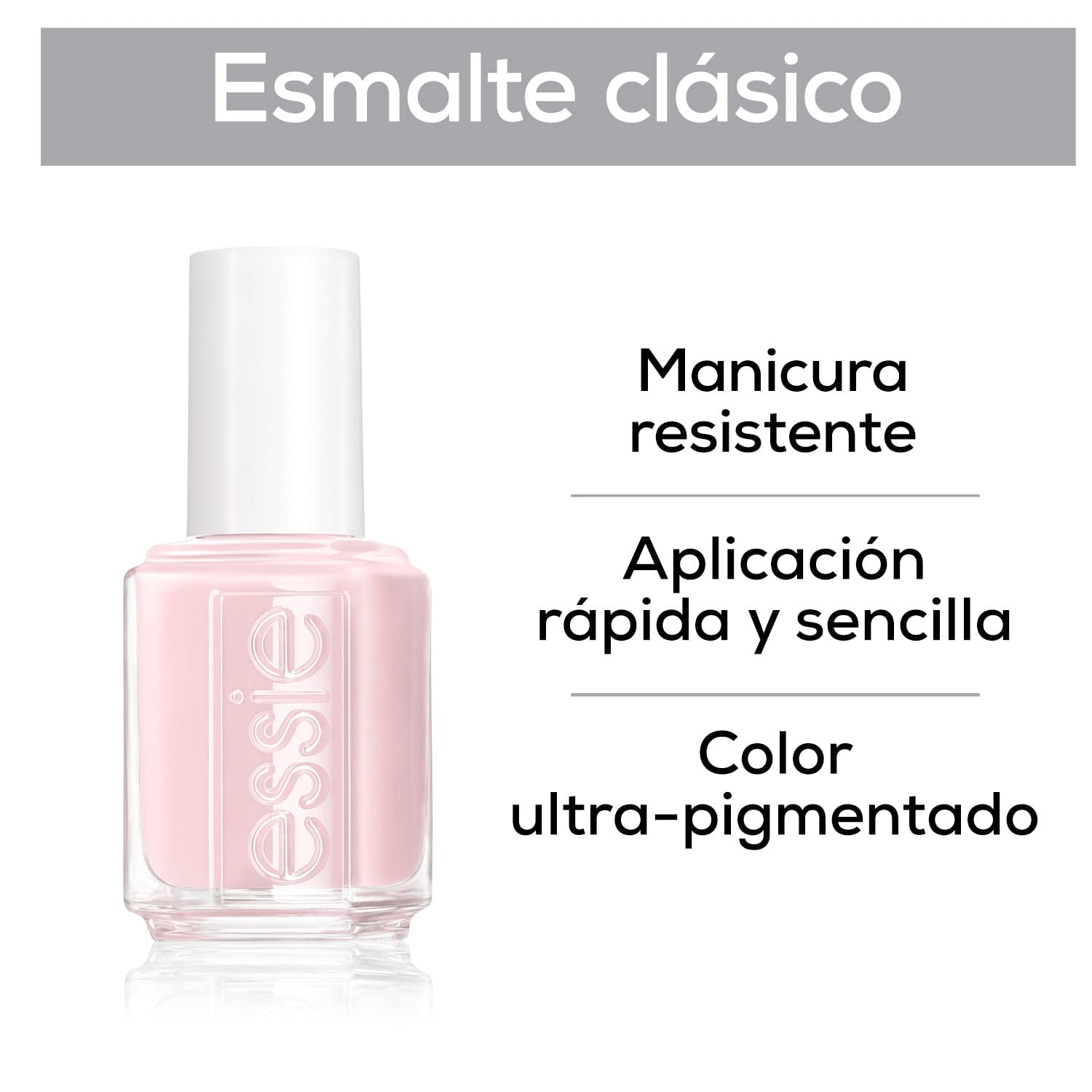Vernis à ongles Essie pour ongles intensément colorés, non. 497 vêtements en option, nu, 13,5 ml