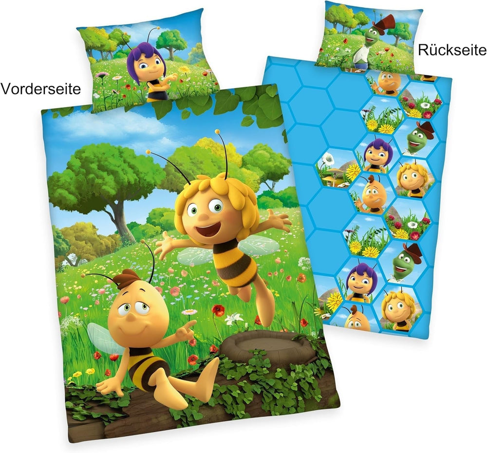 Linge de lit enfant, Albinuta Maya, coton/renforcé Linge de lit - enfant Naty Shop