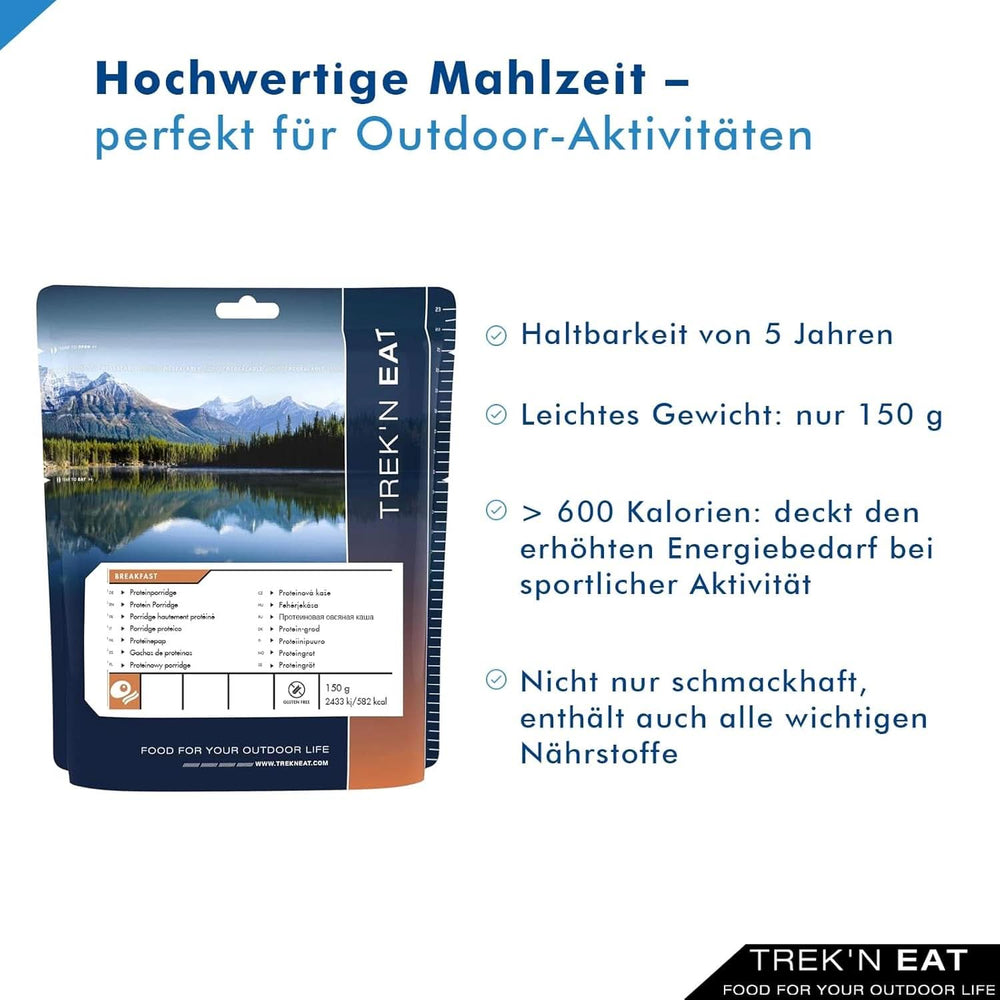 Porridge protéiné TREK'N EAT Céréales Naty Shop