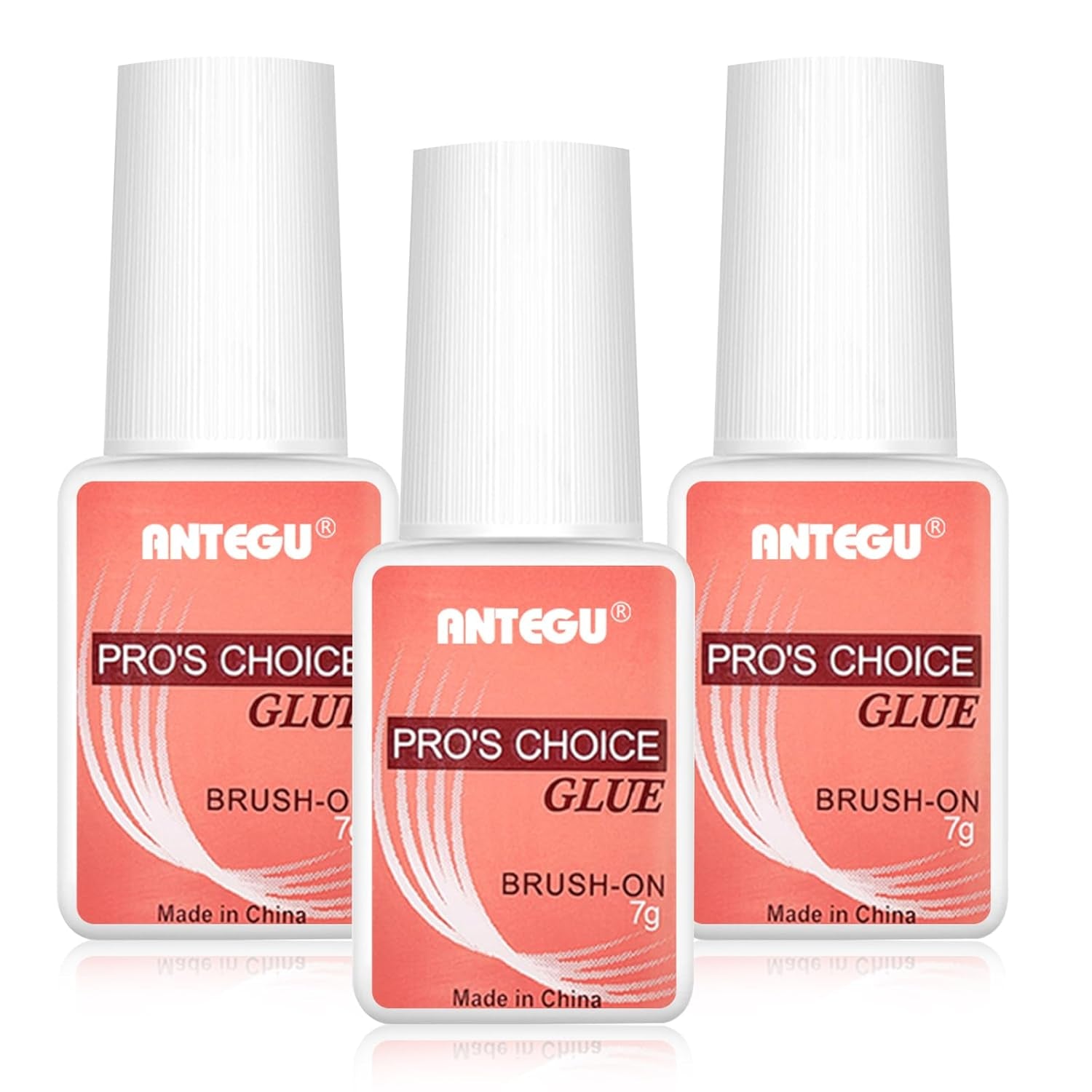 Colle à ongles extra forte – Comprend un pinceau, 4 x 7 g de colle pour extensions d'ongles, de la colle pour pointes acryliques et de la colle pour ongles artificiels.