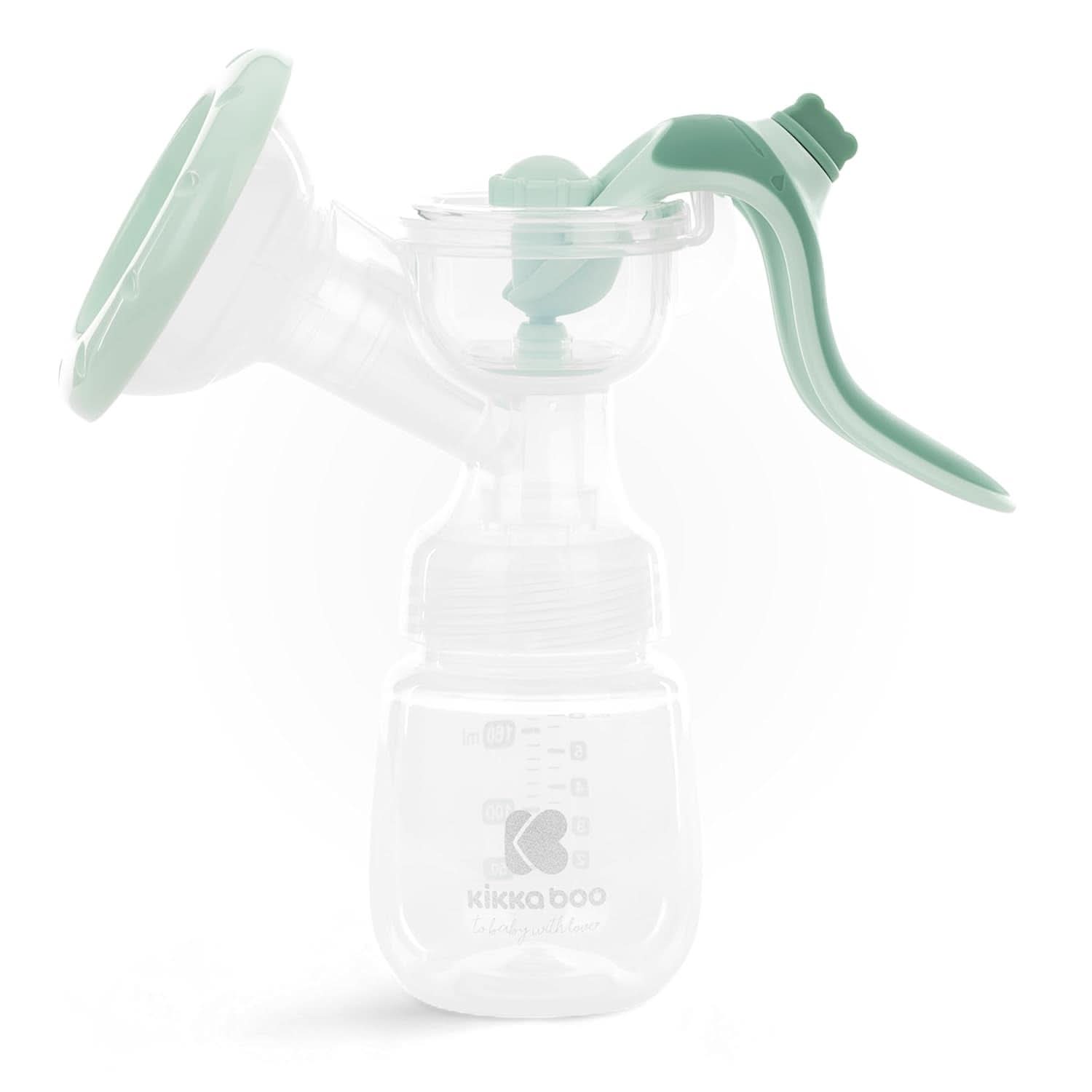 Tire-lait Kikkaboo ELSIE, manuel avec 2 modes, puissance d'aspiration réglable, gobelet en silicone souple Accessoires Alimentation et Allaitement Bebe Naty Shop