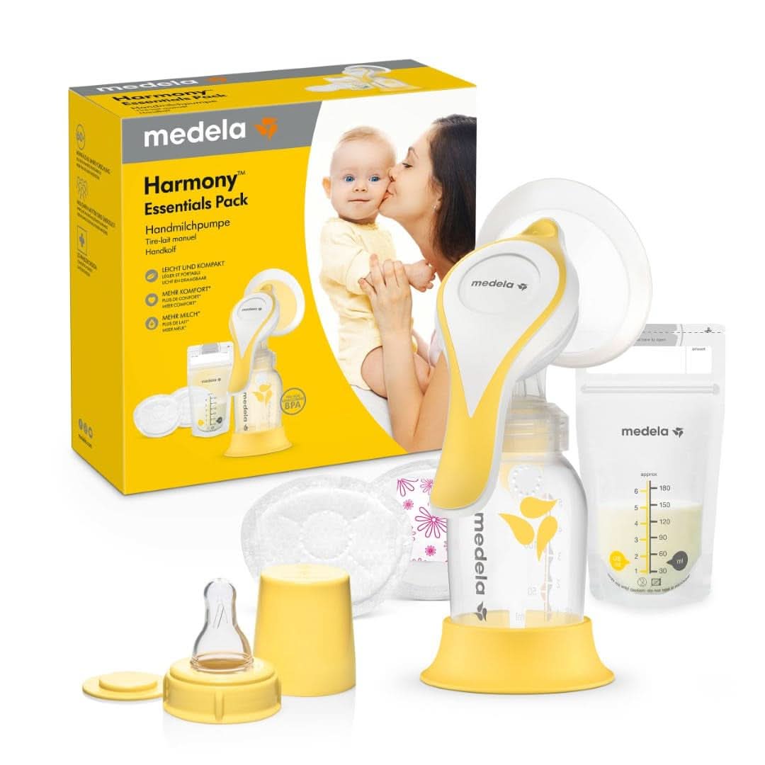 Medela Collecteur de lait maternel en silicone Accessoires Alimentation et allaitement Bebe Naty Shop Handmilchpumpe Im Set