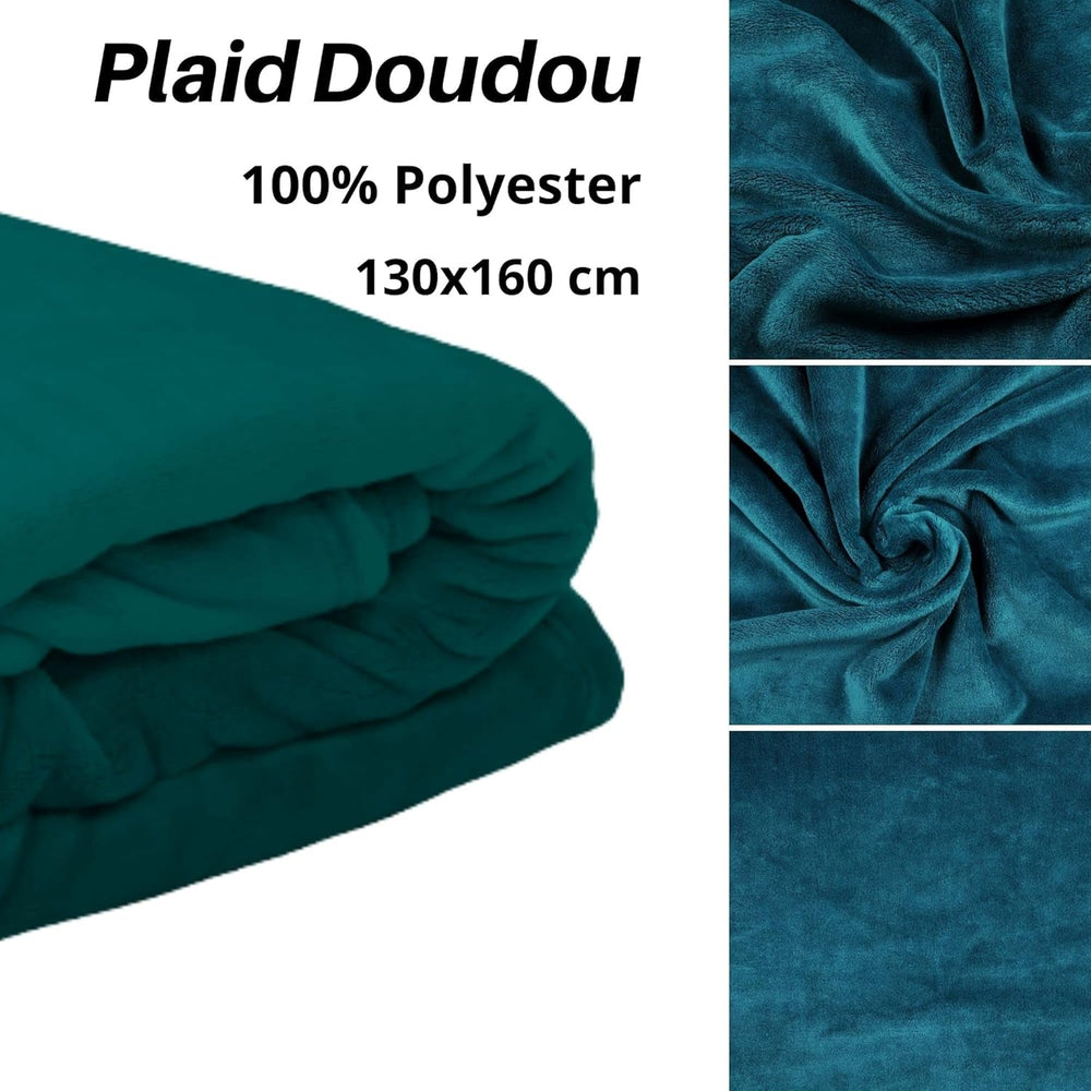 Tissu polyester câlin Lovely Casa canard 130 X 160 Cm Couettes et couettes Naty Shop