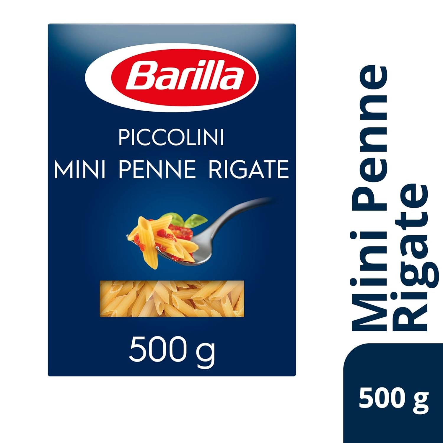 Pâtes Barilla Piccolini Mini Penne Rigate, 500g