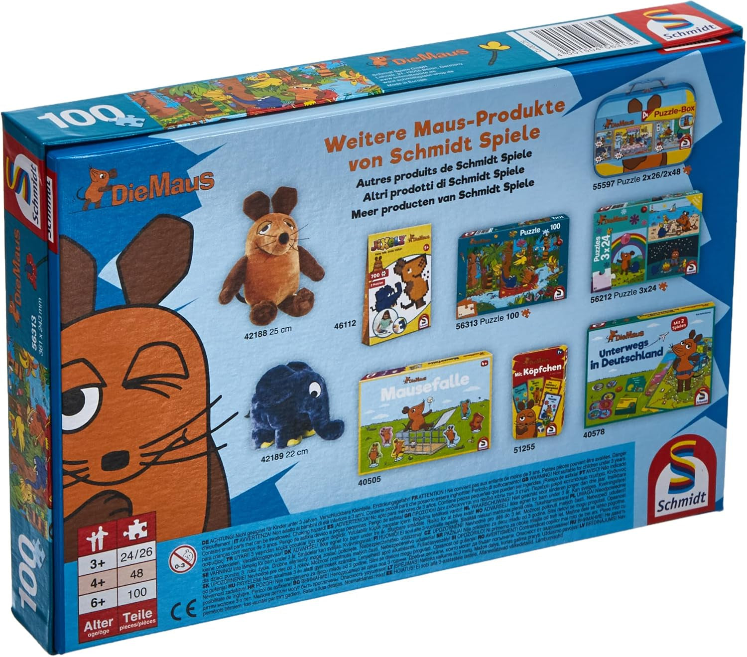 La souris dans la jungle (puzzle enfant) Puzzle Naty Shop