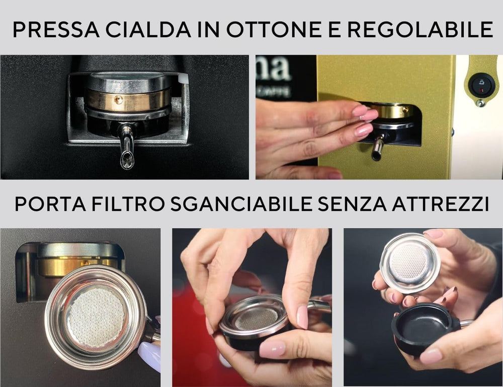 Capsules de café pour machine à expresso Aroma Plus+ ESE 44 (gris taupe)