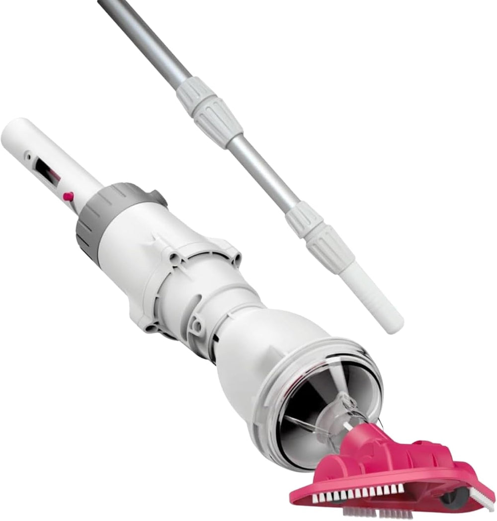 BWT Poolsauger BC02 (mit Standard-Poolstange) | Effektive Reinigung von freistehenden Pools und Pools bis 10 m³ | Kabelloser Betrieb mit maximaler Bewegungsfreiheit | Hohe Saugleistung