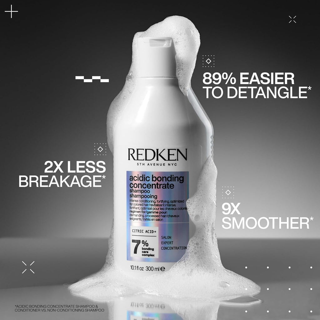 Sampon Redken Acidic Bonding Concentrate pentru par colorat, 300ml Duș și baie Redken