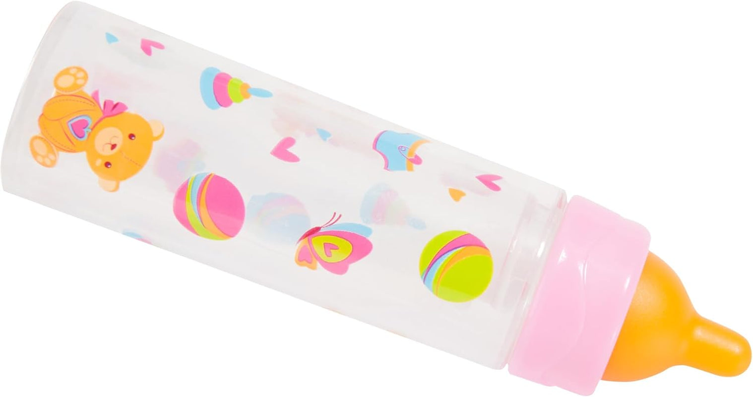 Bayer Design 79201AE Bouteille Magique, Bouteille de Lait, Gourde, Accessoire de Poupée, Blanc et Orange