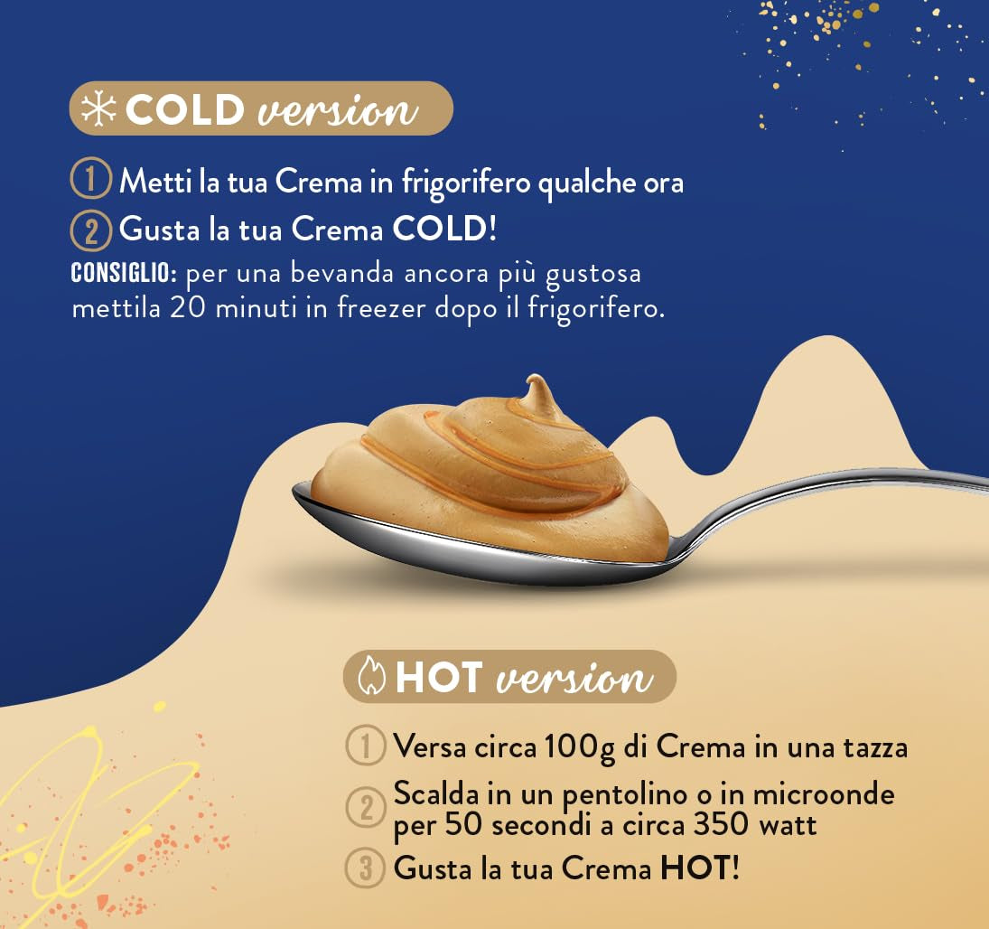 Caffè Borbone Baileys Kaffeecreme - Crème à base de lait sans lactose, café léger, avec Baileys - sans lactose et sans gluten - Emballage carton de 550 grammes