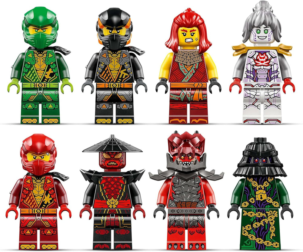 LEGO NINJAGO Lightbow Dragon - jouet avec 8 figurines et une roue Spinjitzu - jouet de construction ninja interactif pour garçons et filles à partir de 9 ans - idée cadeau pour les fans 71836 Jeux de construction Besuche den LEGO-Store