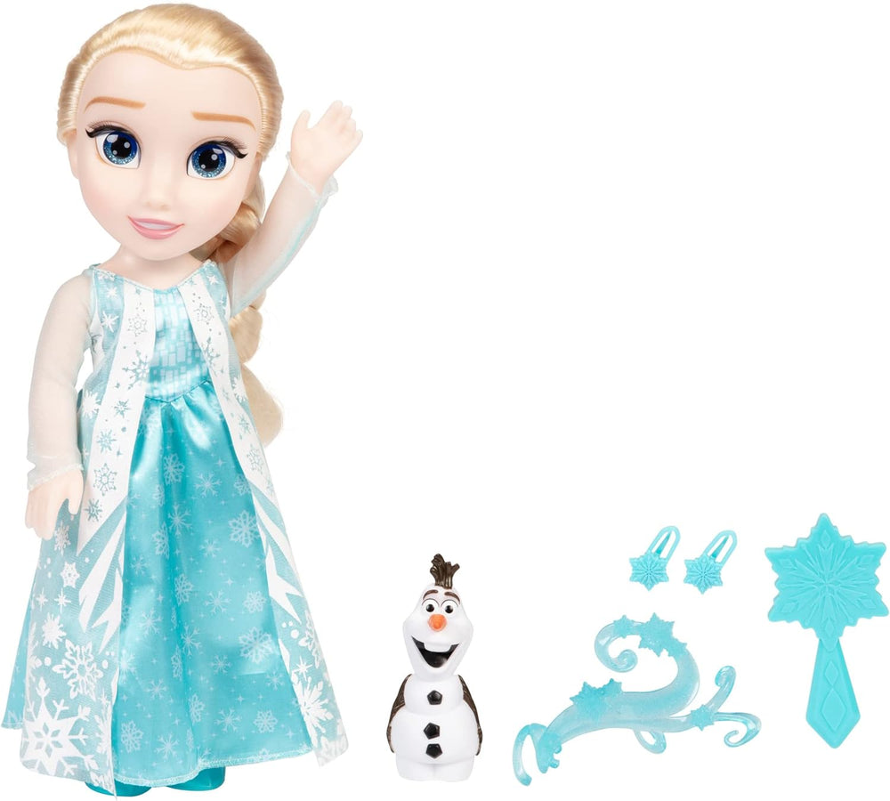 Disney Die Eiskönigin - Frozen - Poupée ELSA chantante 35 cm, chantant "Let It Go", avec accessoires pour plus de plaisir, parfaite pour les filles à partir de 3 ans, 225306, Türkis