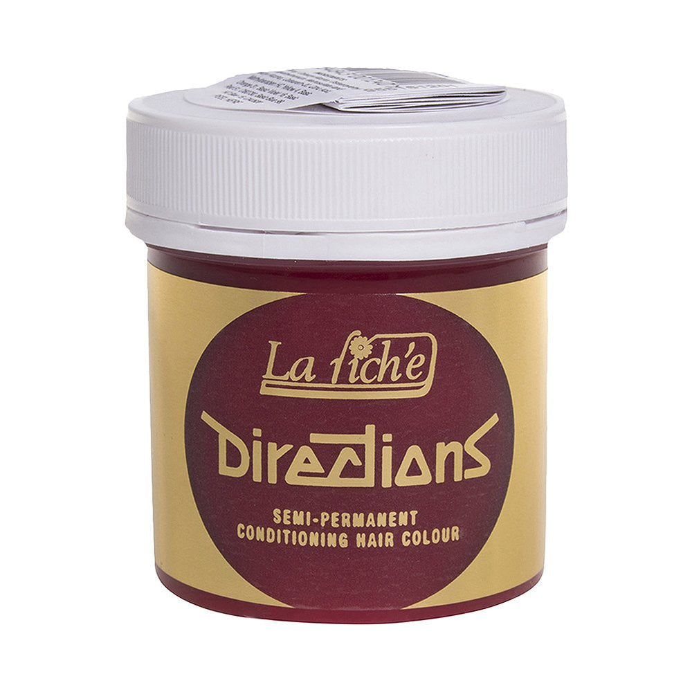 Directions Coloration Semi-Permanente 88 ml - Teinture Cheveux Orange Fluorescent Naty Shop Vert 88 Ml (pack de 4)