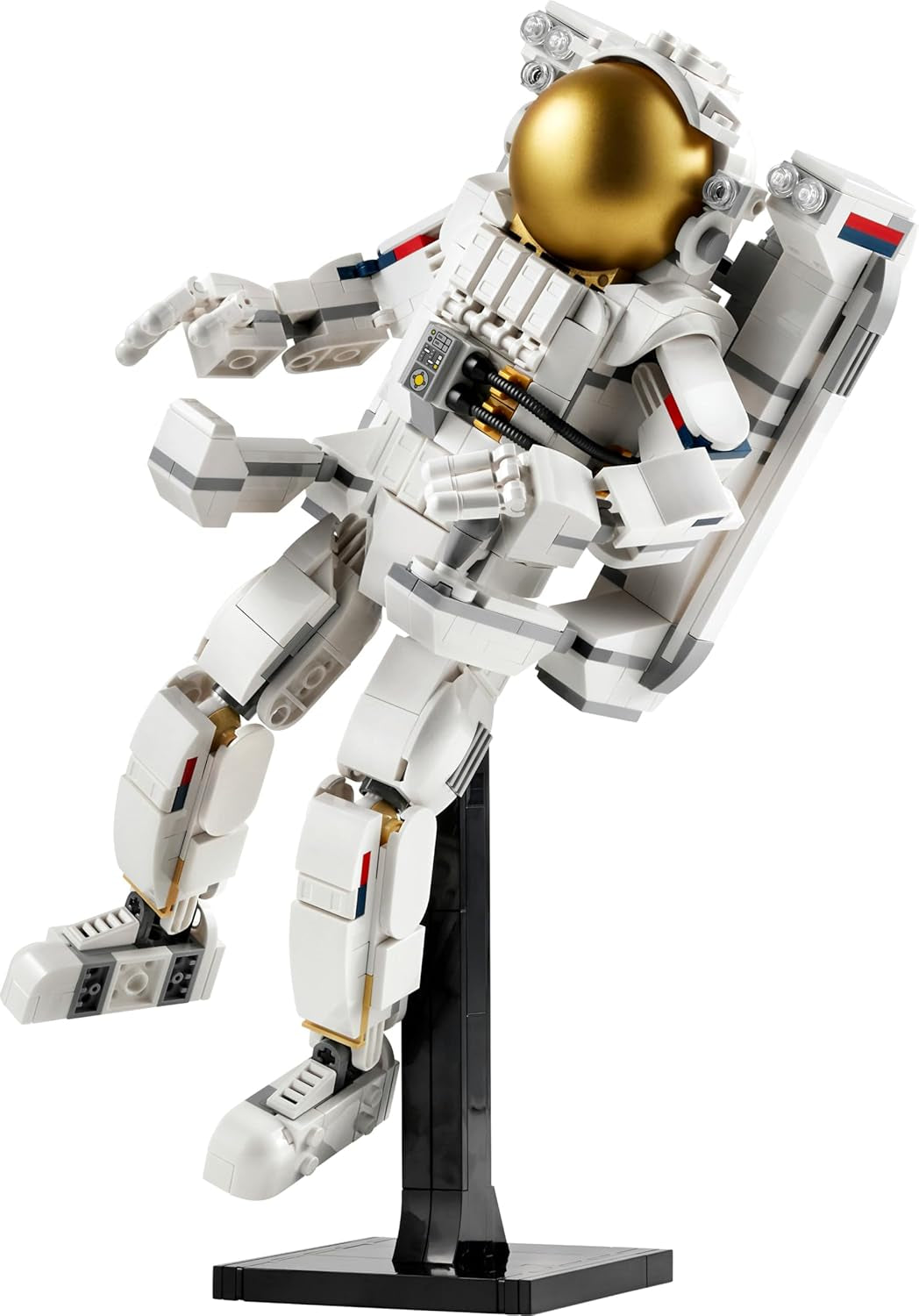 LEGO Creator 3in1 Astronaut im Weltraum Spielzeug, Modellbausatz mit Hund und Raumschiff für Kinder, Kinderzimmer-Deko, kreatives Geschenk für Jungs und Mädchen ab 9 Jahren 31152