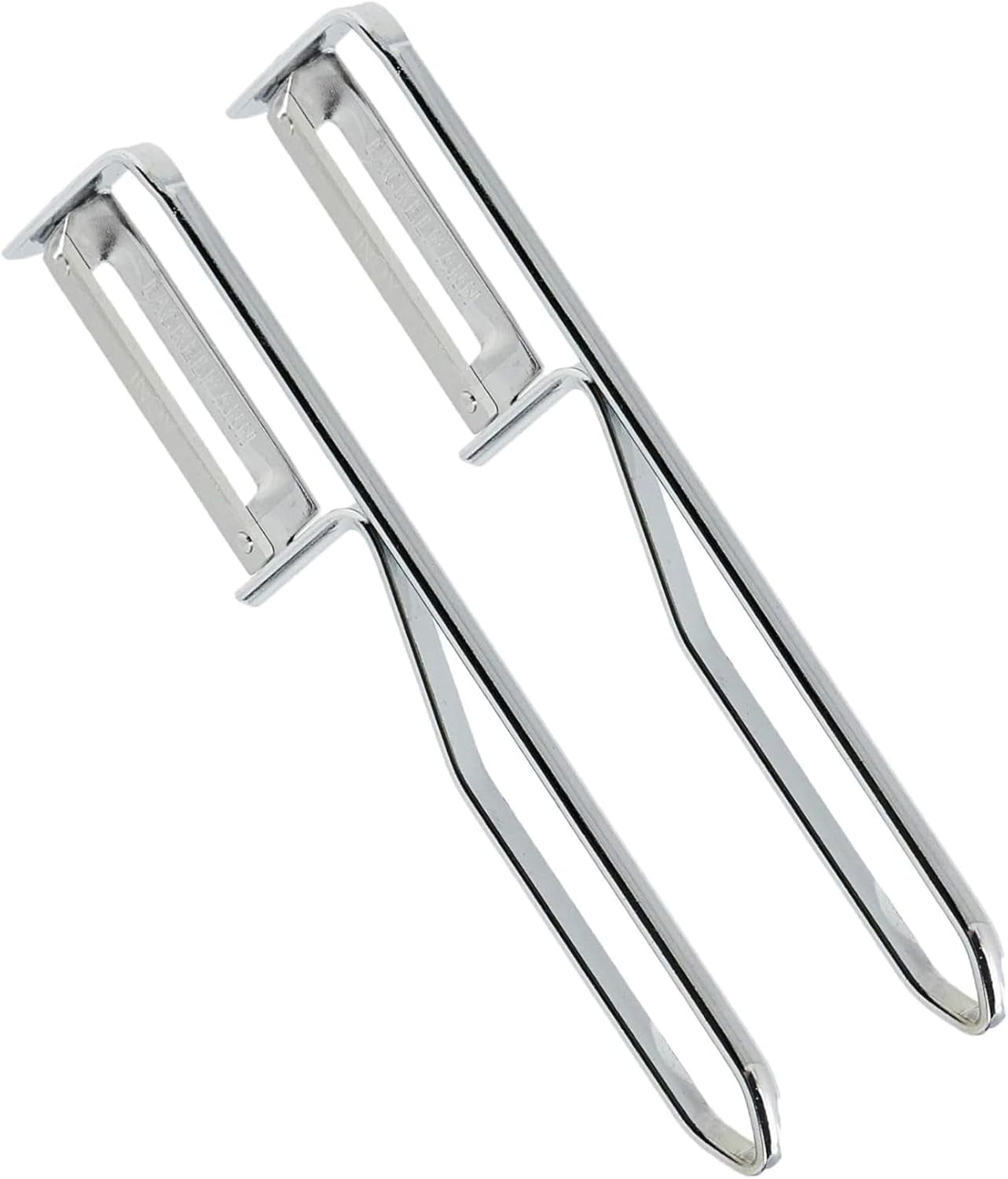 Peeler universal Fackelmann, lamă din oțel inoxidabil Peeler Naty Shop Peeler economic Set 2 bucati