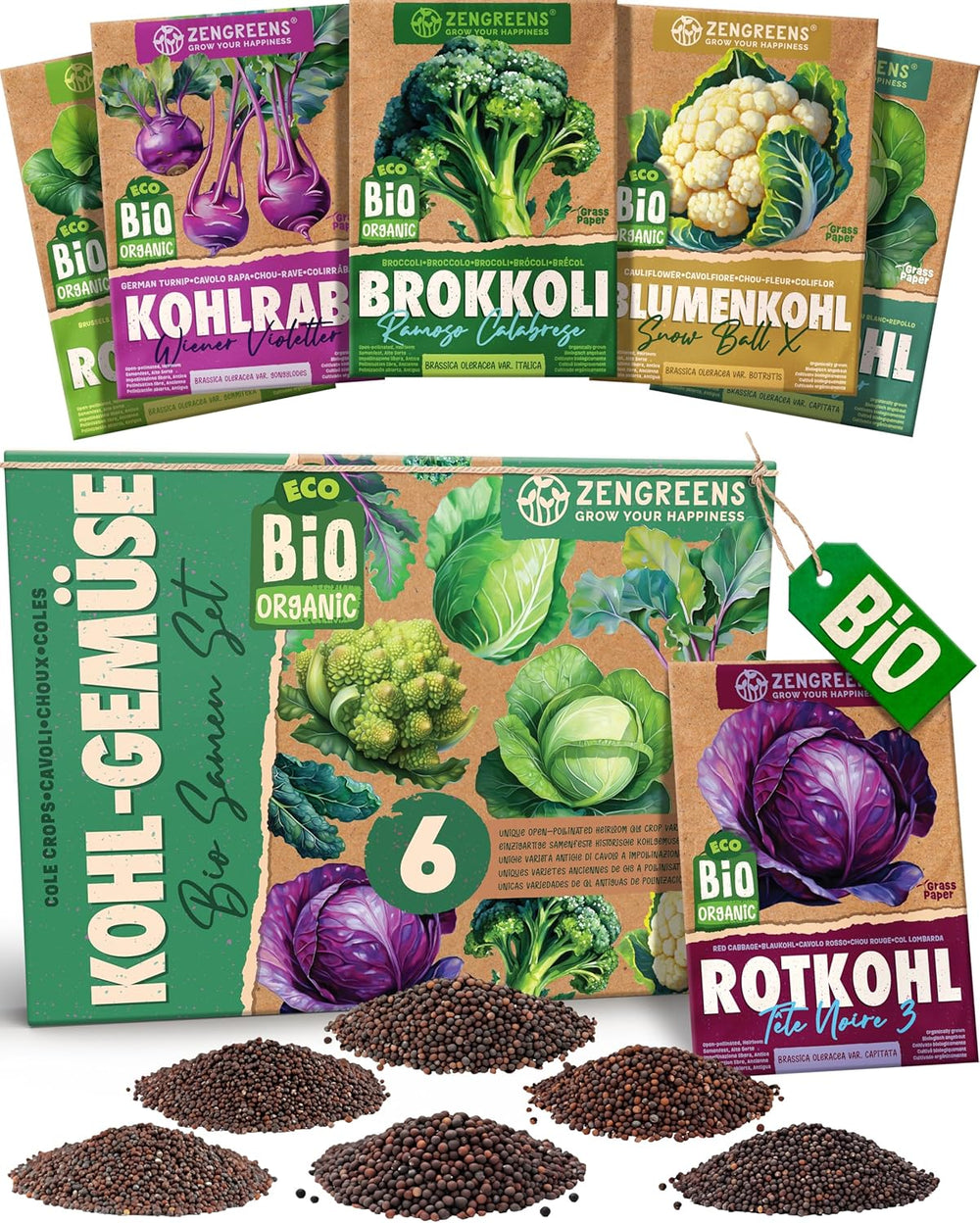 Graines de tomates biologiques dans un ensemble de 10 à 10 graines de tomates pour une culture facile dans le jardin, le balcon ou le parterre surélevé - Graines de plantes - Semis