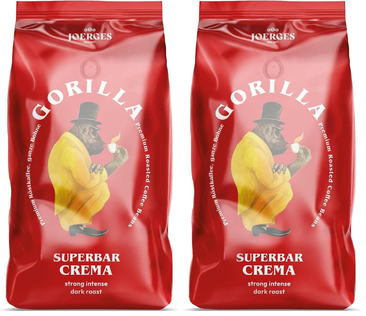 Joerges FF01GOSB Espresso Super Bar Crème, 1 kg (paquet de 2)