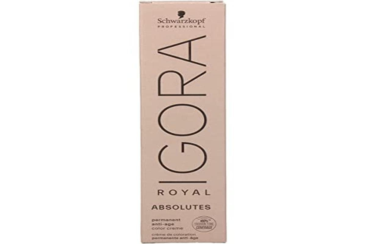 Igora Royal Absolute Age Blend Coloration pour cheveux, 7-560 Blond chocolat doré moyen, 60 ml Naty Shop Hair Dye 7-460 60 Ml (1 paquet)