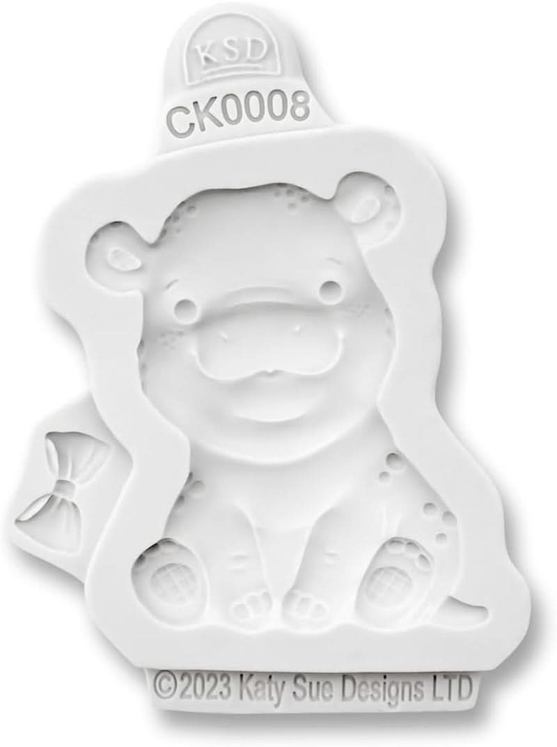 Katy Sue, moulage en silicone Sweet Safari, Naty Shop Kitchen Hipopotam