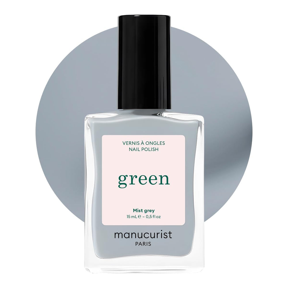 Manucurist Green - Oja Rosy Beige Shell Beige - Oja cu Uscare Rapidă - DIY Nails - Vegană 12-Free - Pe Bază de Plante - Oja - Fabricată în Franța