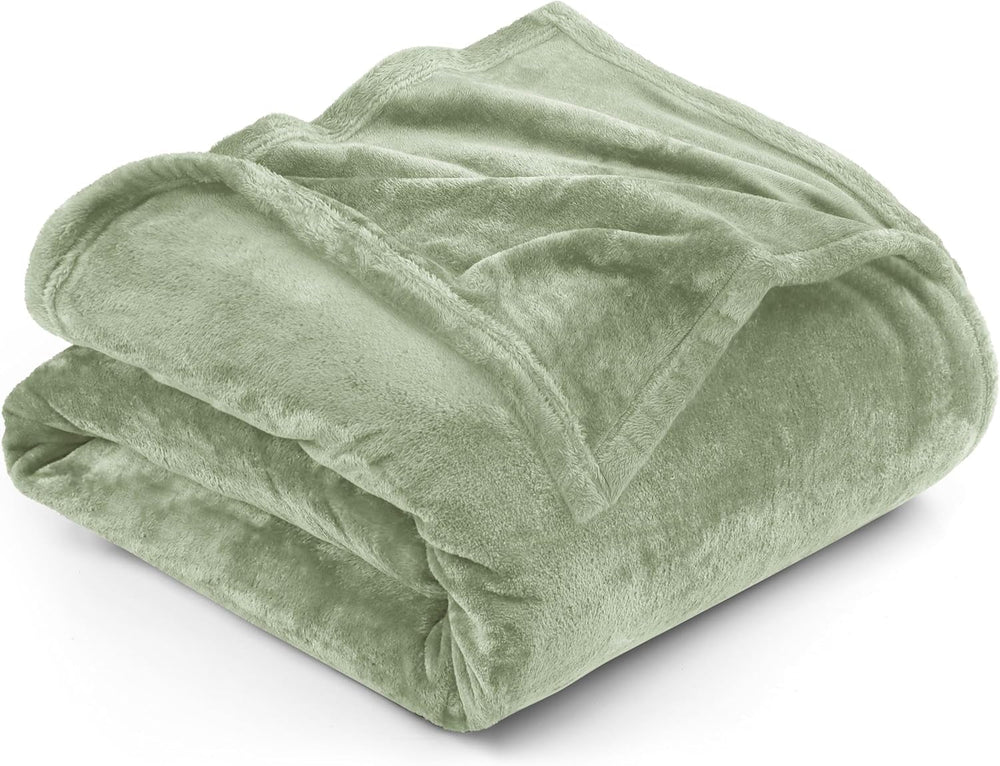 Utopia Bedding Couverture polaire confortable [228 x 228 cm, gris] Couverture douce, légère, chaude et moelleuse Couverture confortable et respirante pour lit, canapé, lits et couvertures Besuche den Utopia Bedding-Store Sage Glands 228 x 228 cm