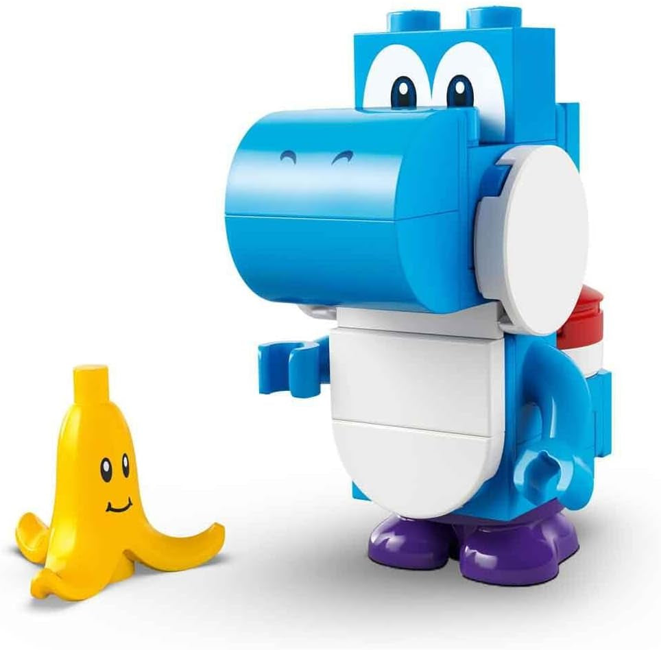 LEGO Super Mario : Mario Kart - Yoshi Bike, Ensemble de collection Nintendo Adventure, Cadeau pour enfants, garçons, filles et joueurs à partir de 7 ans, Ensemble de collection de figurines Yoshi 72031 Ensembles de construction Besuche an LEGO-Store