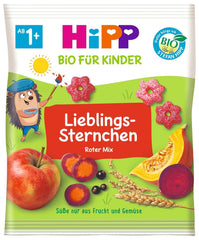 Hipp Bio Für Kinder anneaux croustillants, paquet de 7 (7 x 25 grammes) Mère et Enfant Naty Shop 9 x 30 grammes Étoiles