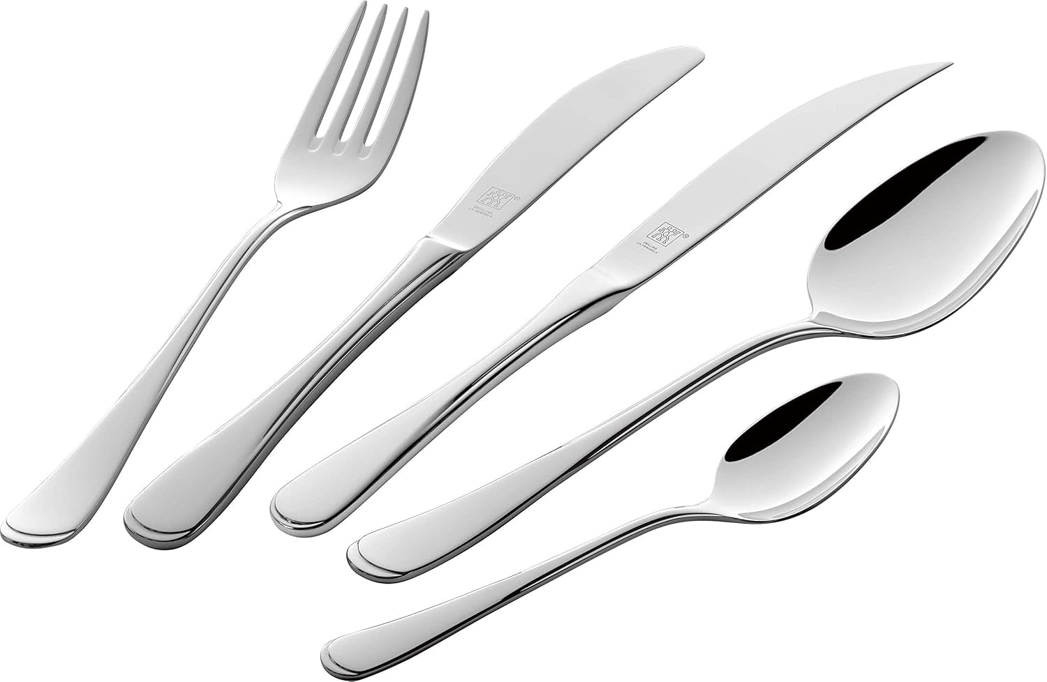 Set tacâmuri ZWILLING Nottingham, 72 piese, pentru 12 persoane, oțel inoxidabil 18/10 Bucatarie Naty Shop