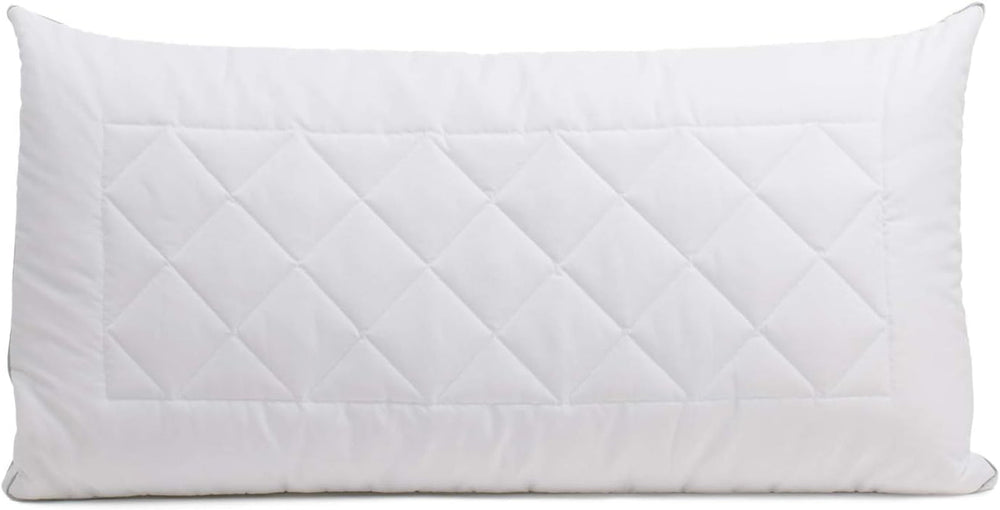 Gözze - Oreiller avec coussin intérieur 150G et bande climatique, avec sac de recharge, 40 X 80 Cm - Blanc Naty Shop oreillers standard Blanc 40 X 80 Cm