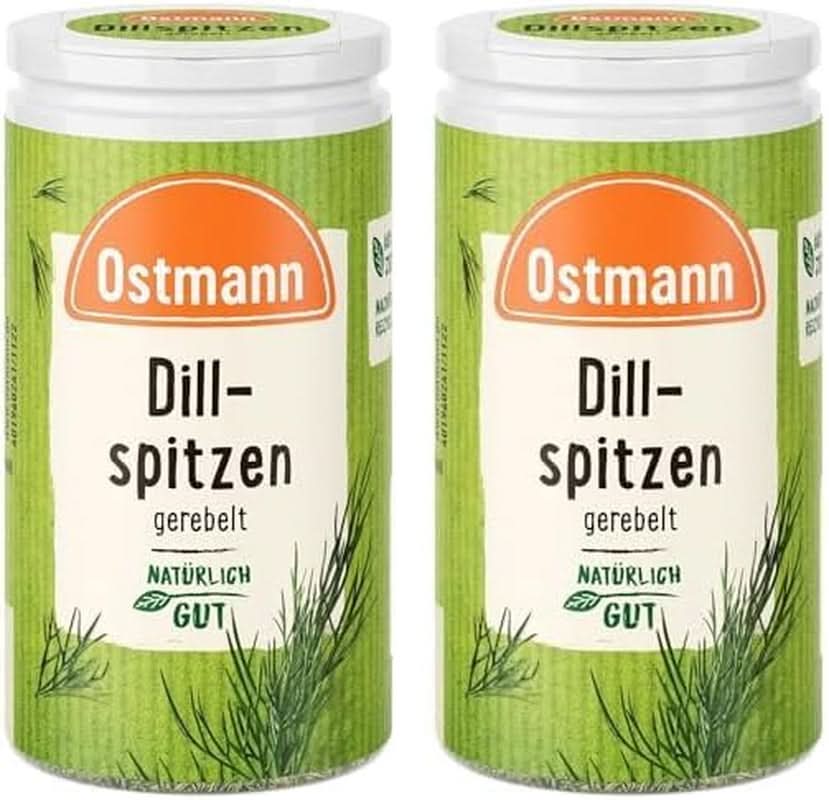Ostmann - aneth haché, 12,5 grammes Condiments Naty Shop 2 x 12,5 grammes