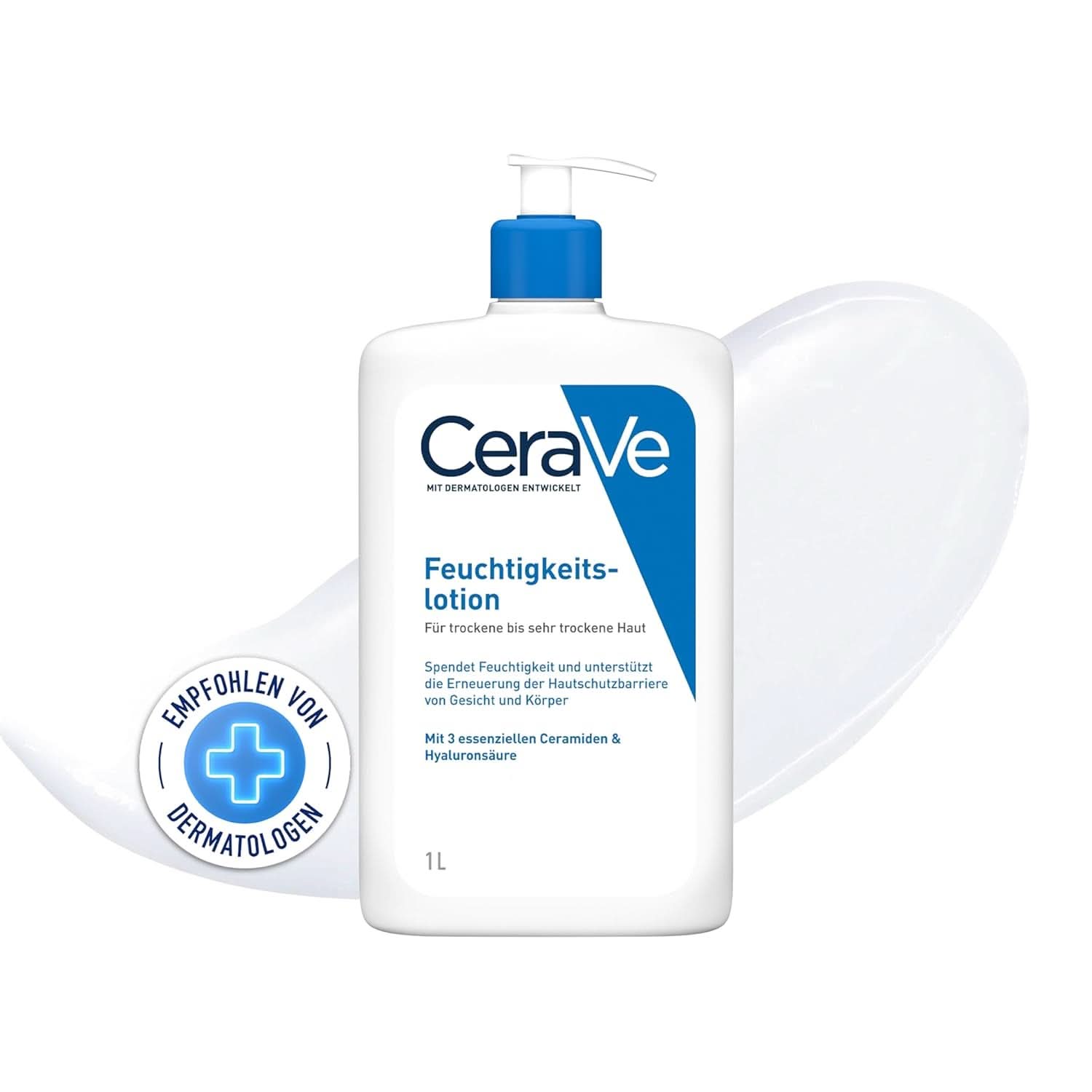 Cerave Lotion hydratante corps et visage, 1 litre Cosmétique et Beauté Naty Shop 1 litre