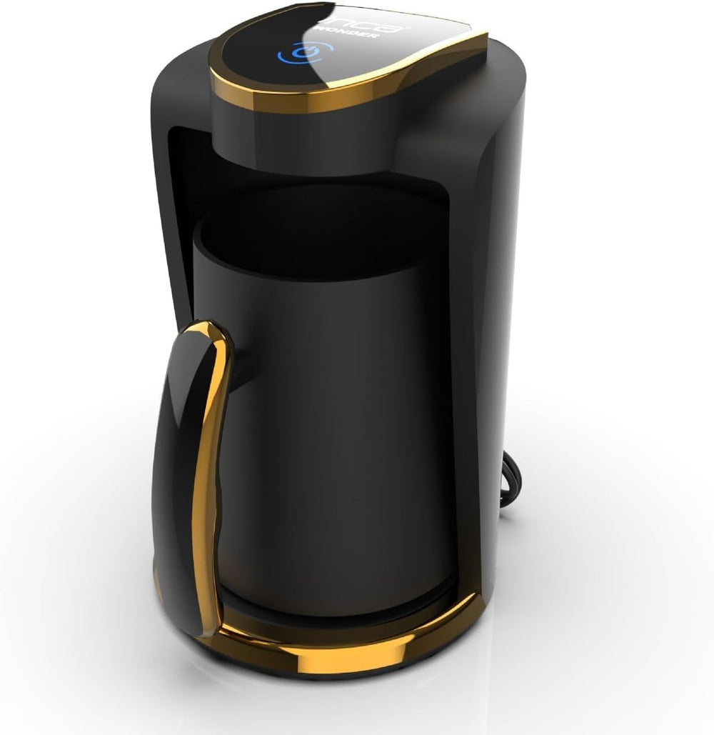 Café turc Inca | Machines turques Kahve | 250 ml (1 à 4 tasses) | 400W | IKM-01 | Protection contre les déversements et l'ébullition sans eau | Plaque chauffante en acier inoxydable | Arrêt automatique | Pour un café turc parfait